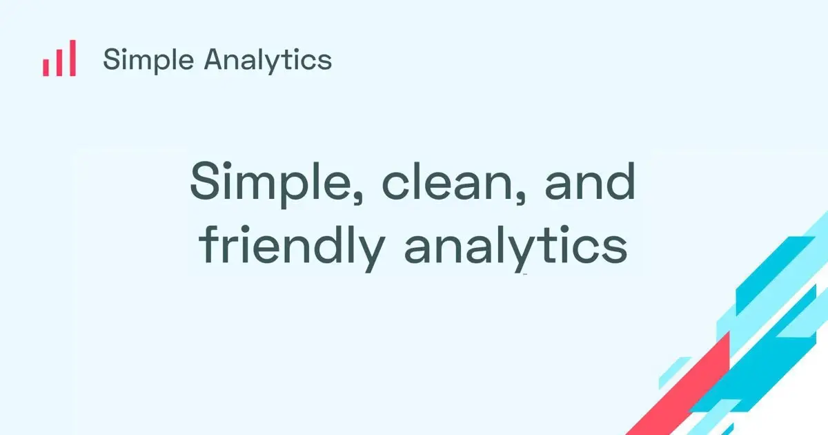 Simple Analytics product image