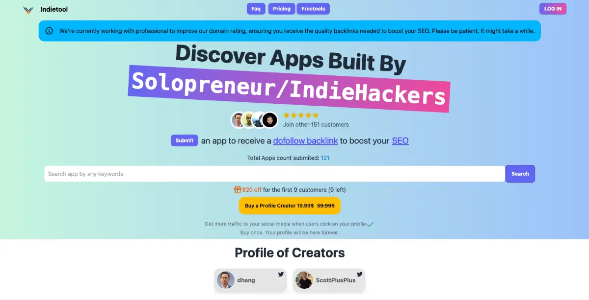 Indietool product image