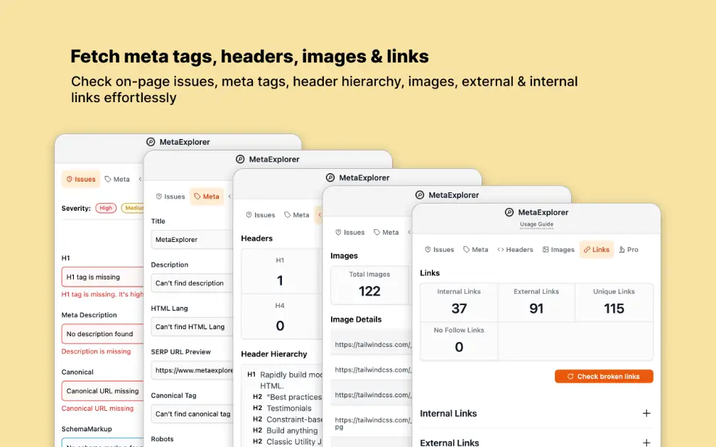 Meta Explorer product image