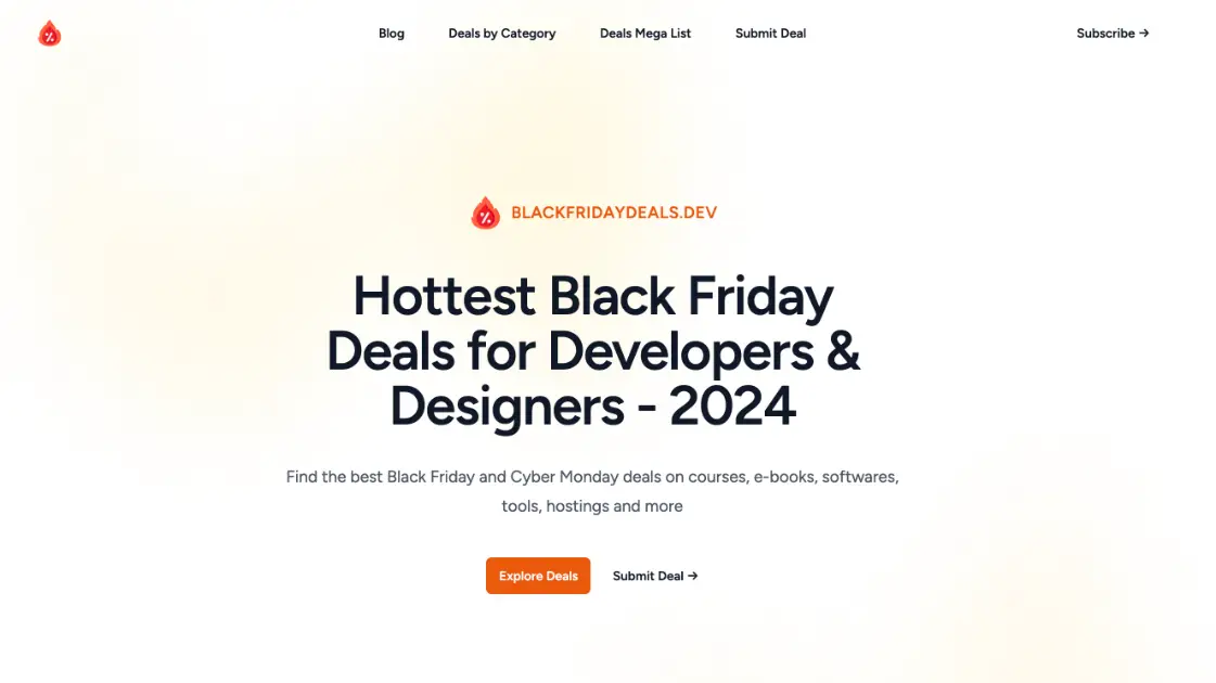 BlackFridayDeals.dev product image