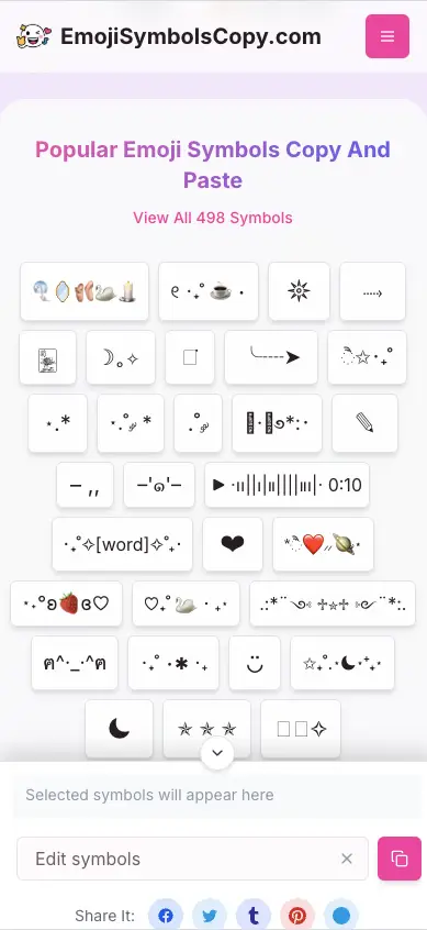 Copy and Paste Symbols & Emojis image number 11
