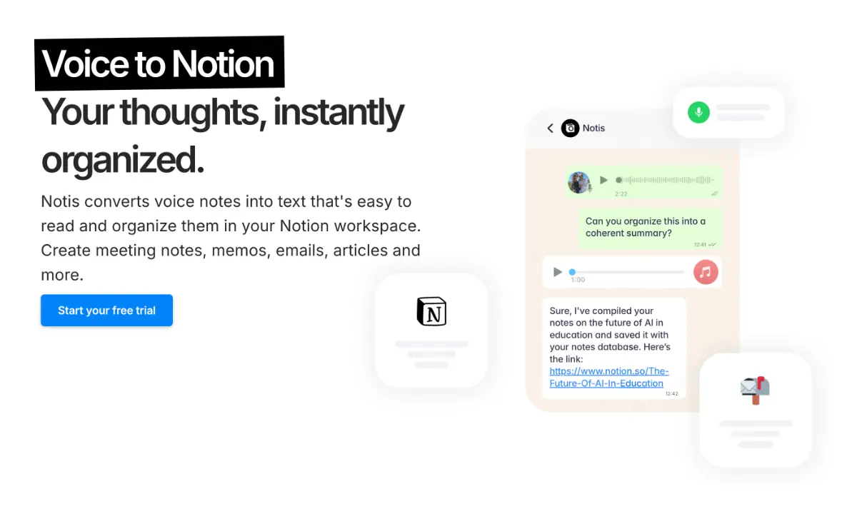 Voice to Notion image number 01