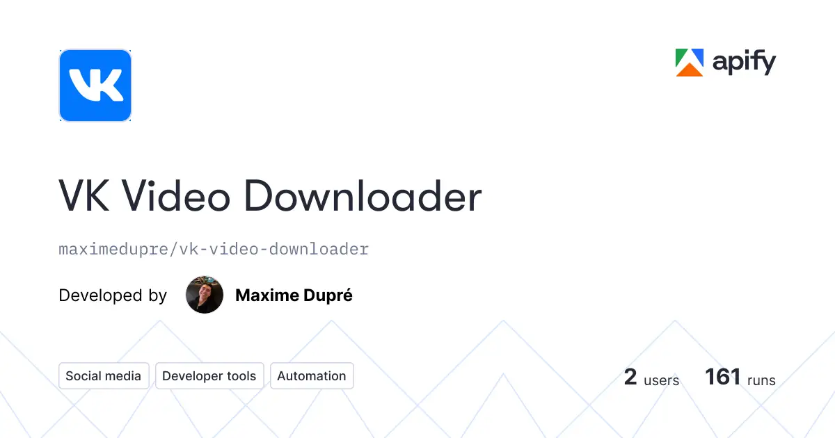 VK Video Downloader product image