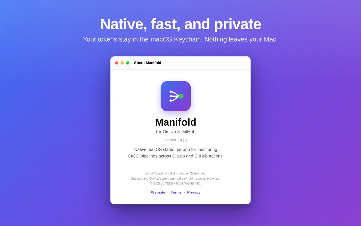 ManifoldCI - Pipelines Monitor for Mac image number 21