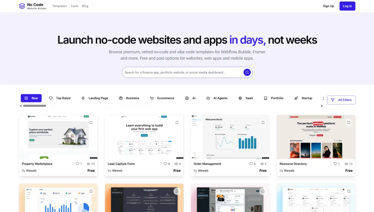 No Code Website Builder image number 11