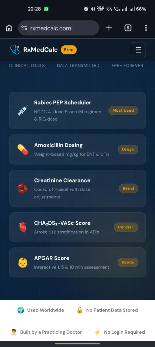 Rx Med Calculator image number 01