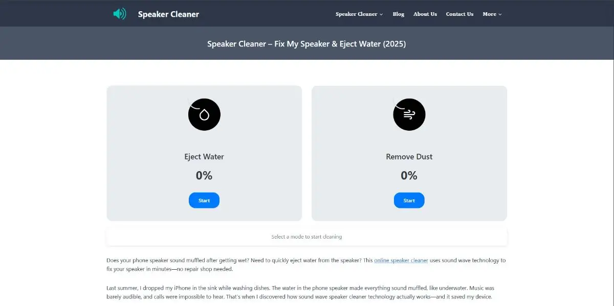 Speaker Cleaner product image
