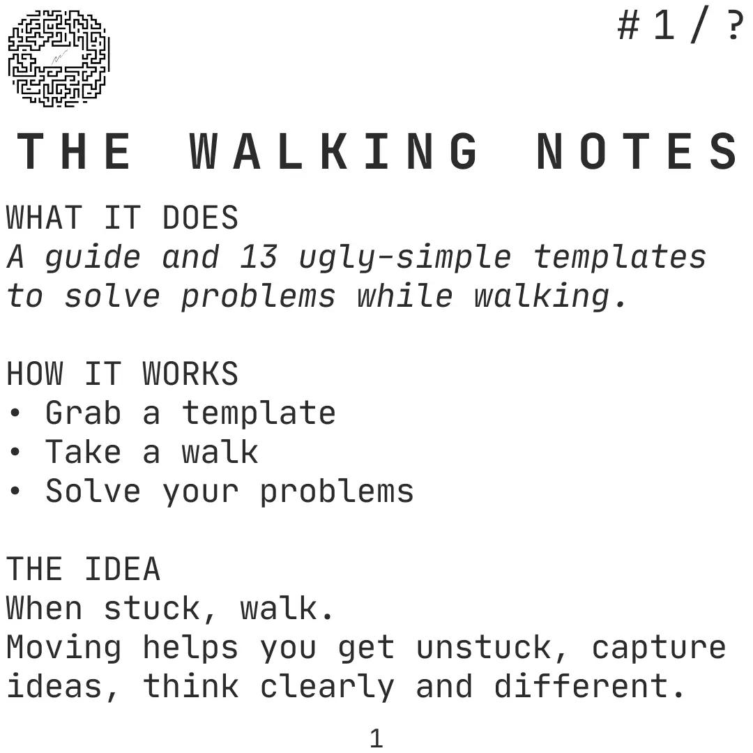 The Walking Notes image number 01