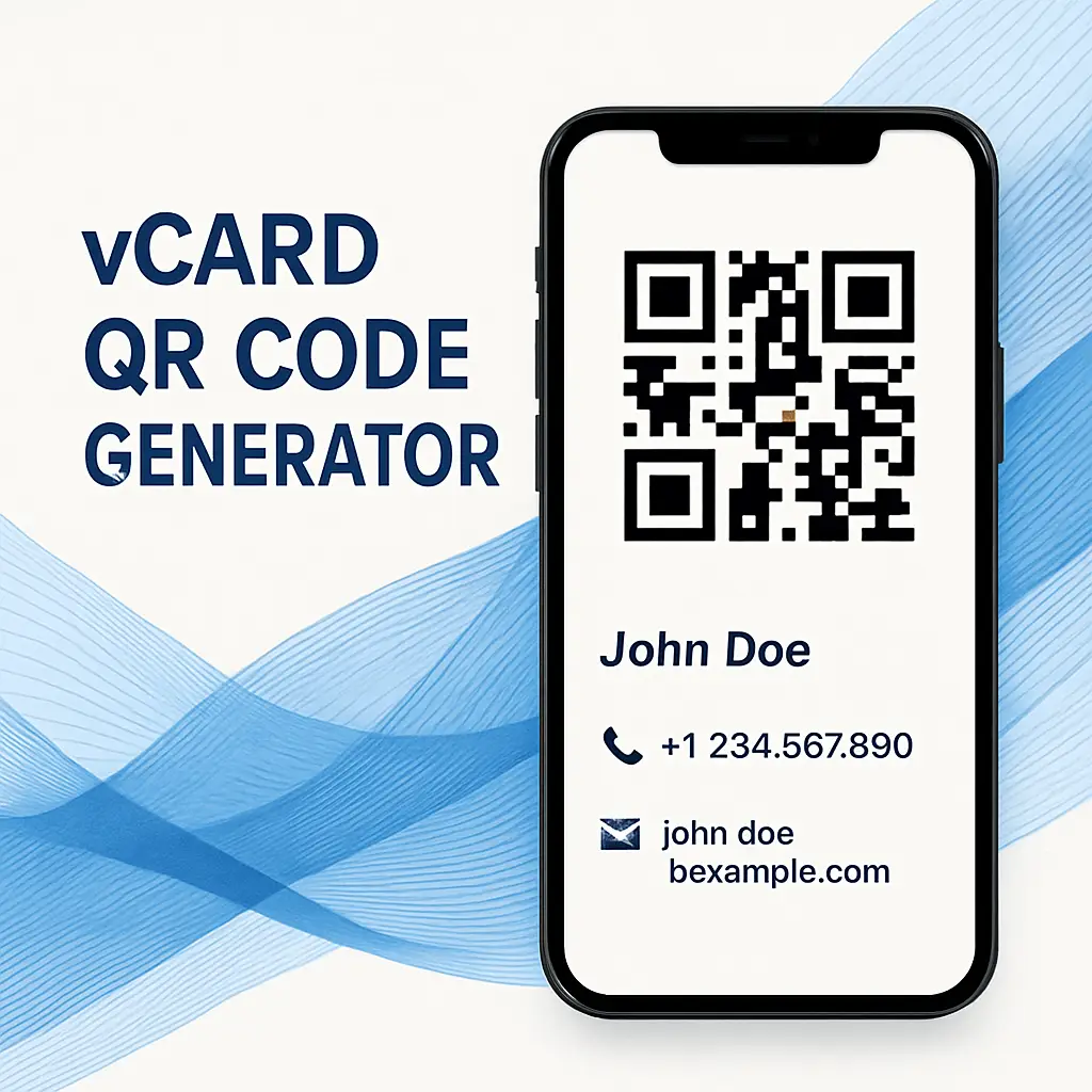 vCard QR Code Generator product image