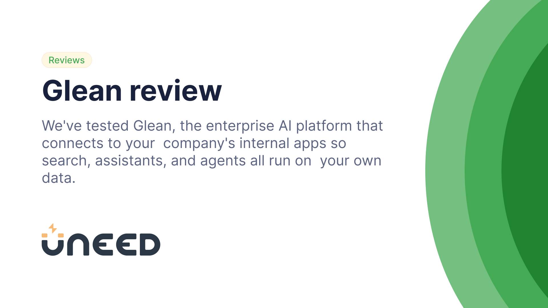 Glean Review - The Enterprise AI Platform Built On Your Own Data