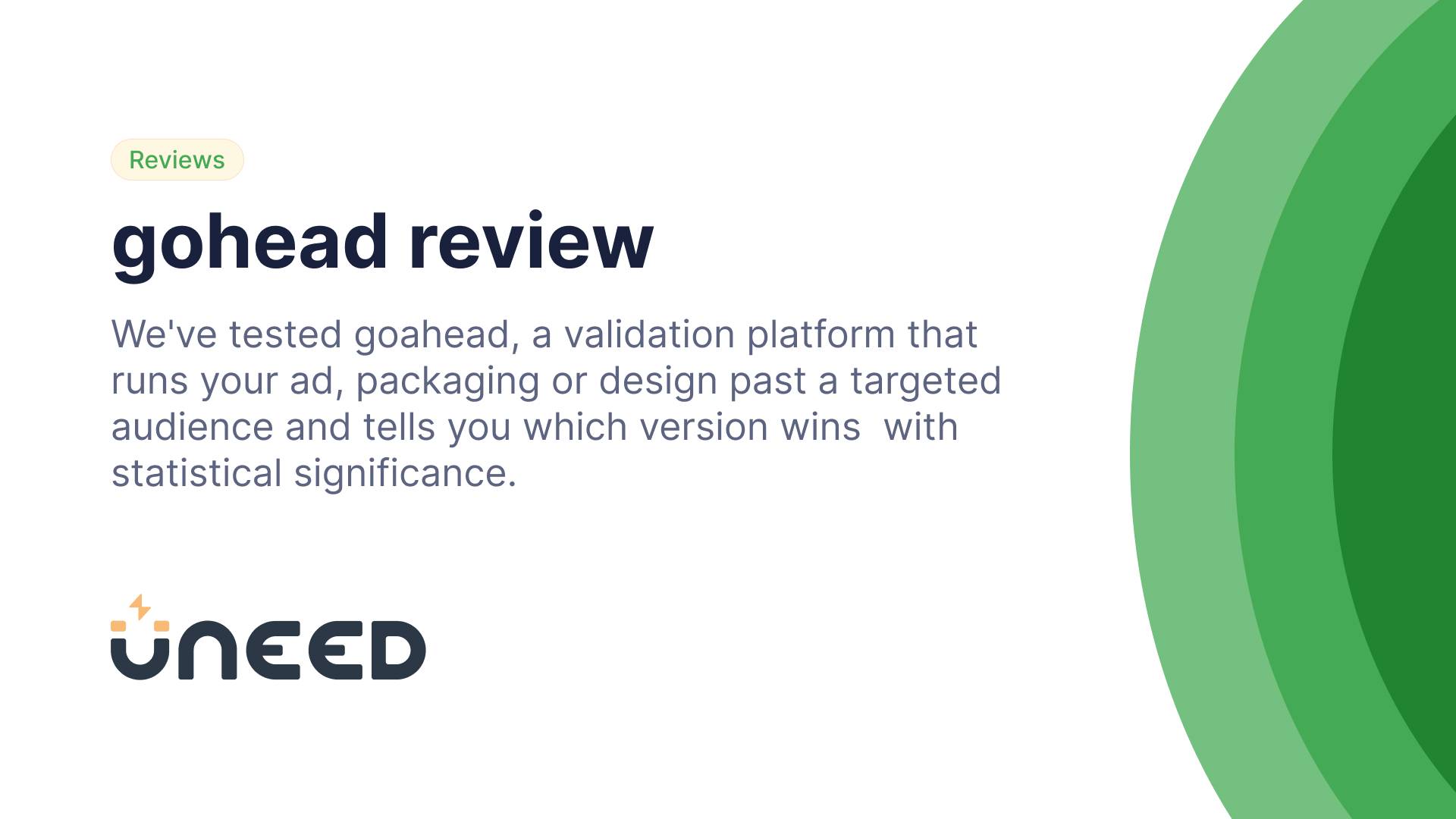 goahead Review - Statistical Significance in Marketing, Made Practical