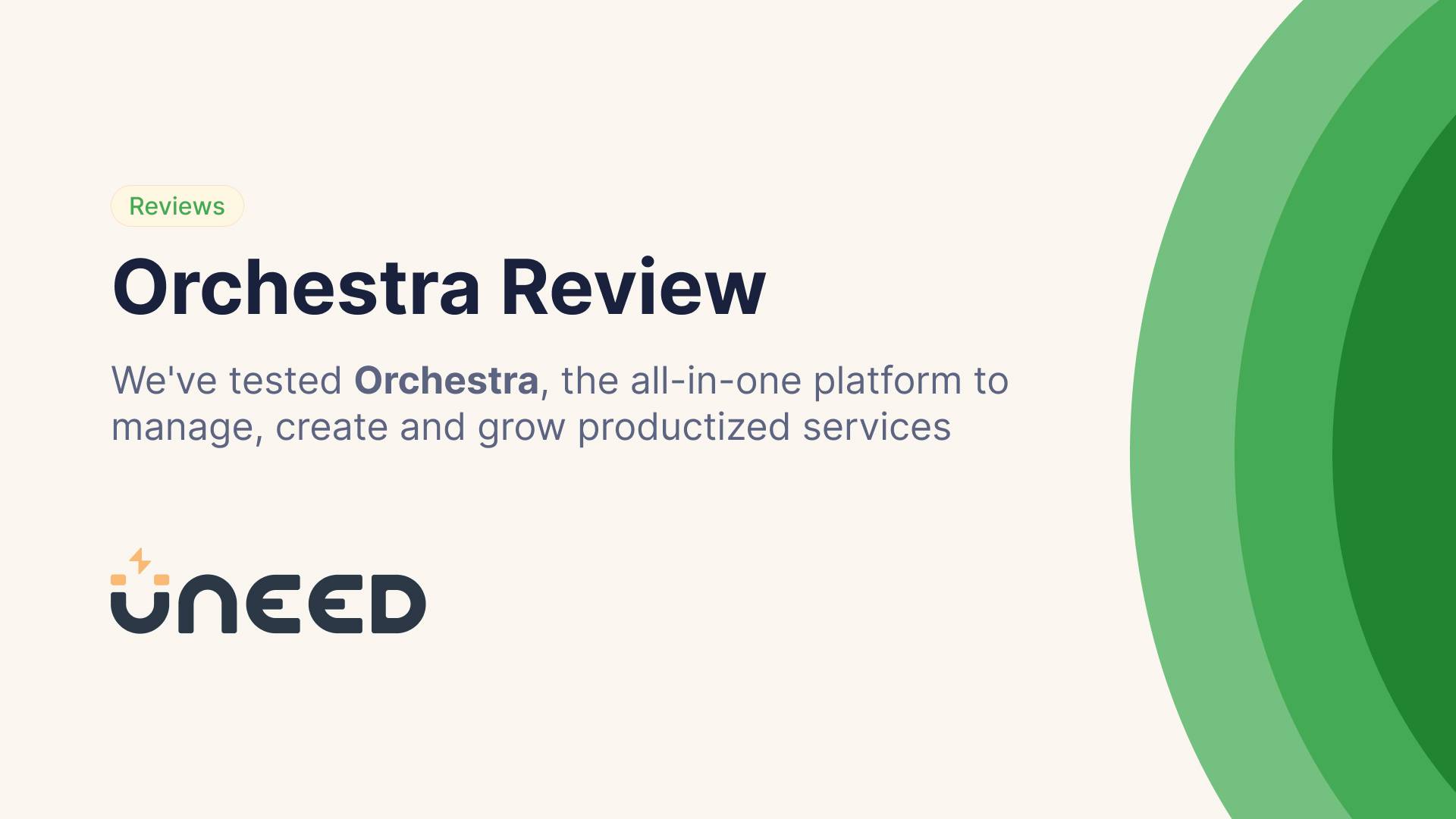 Orchestra Review - Streamline Productized Services